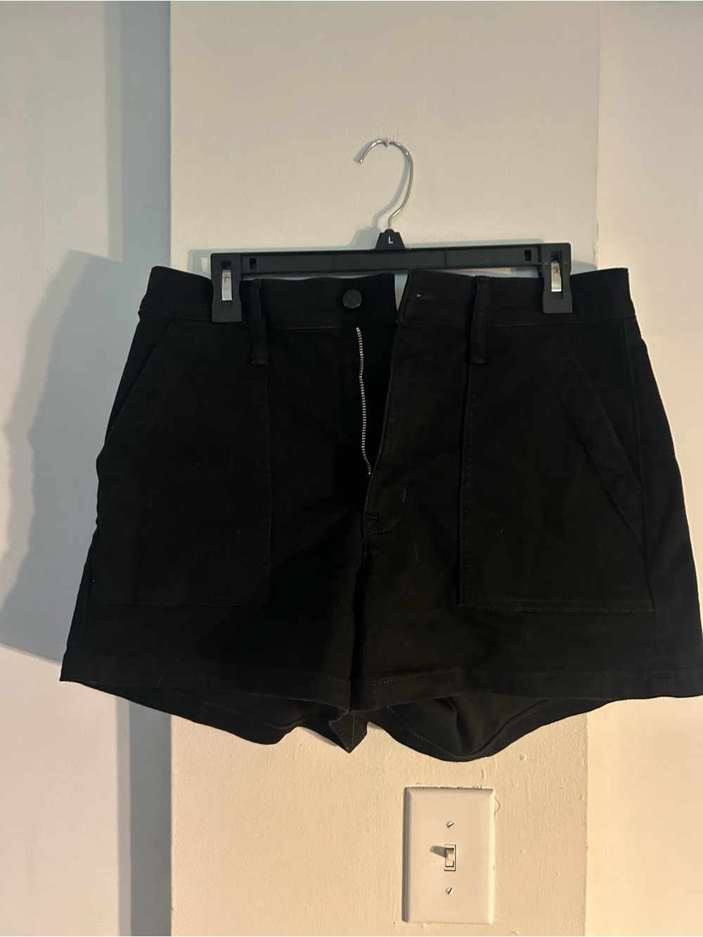 J Crew High-Waist Black Women's Shorts